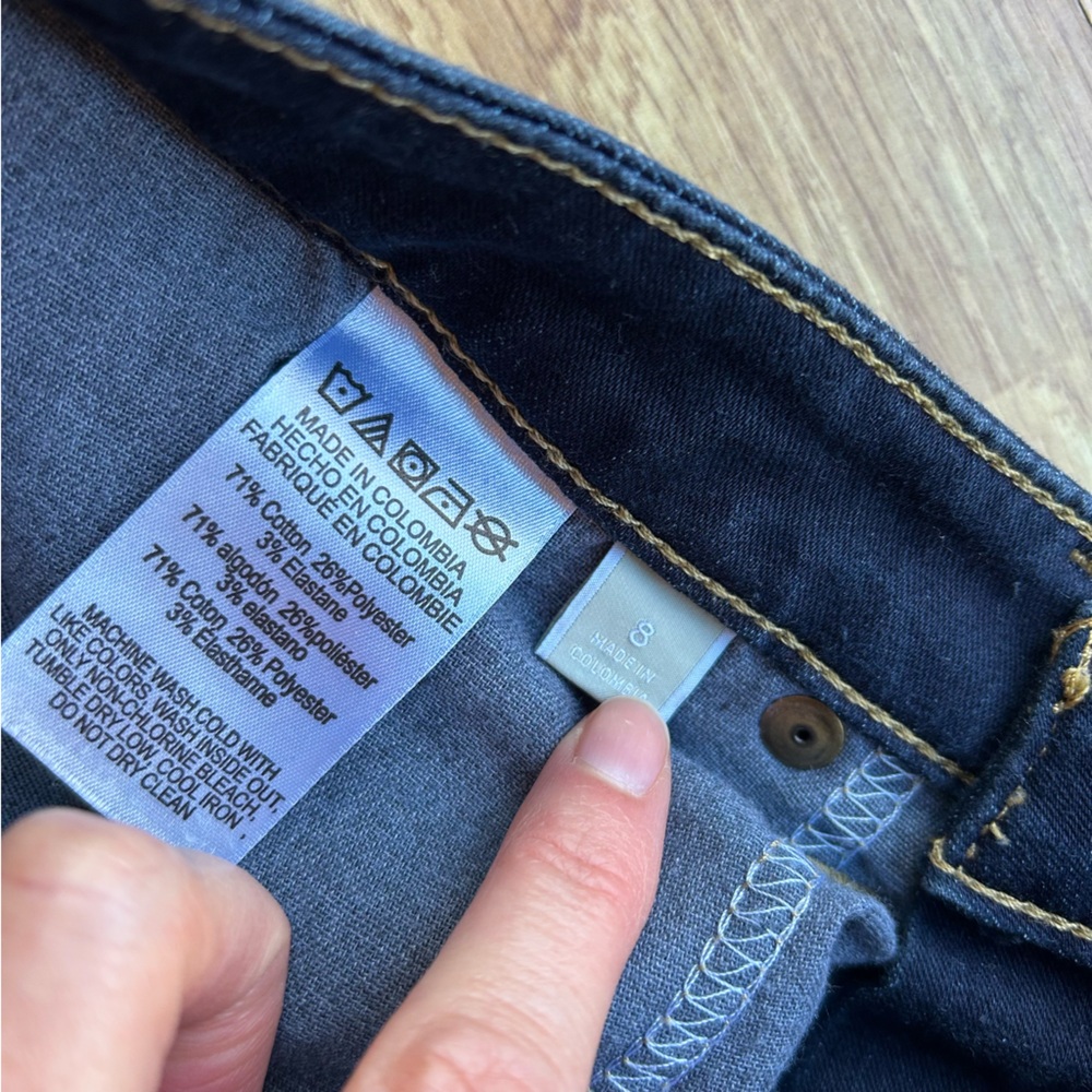 Michael Kors Denim Jeans Skinny High Rise Size 8 - Picture 5 of 5